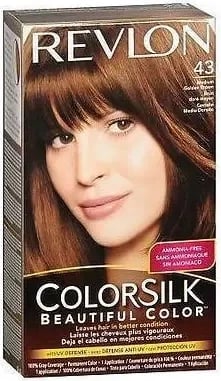 Bojë flokësh Revlon Colorsilk 43 Medium Golden Brown unisex