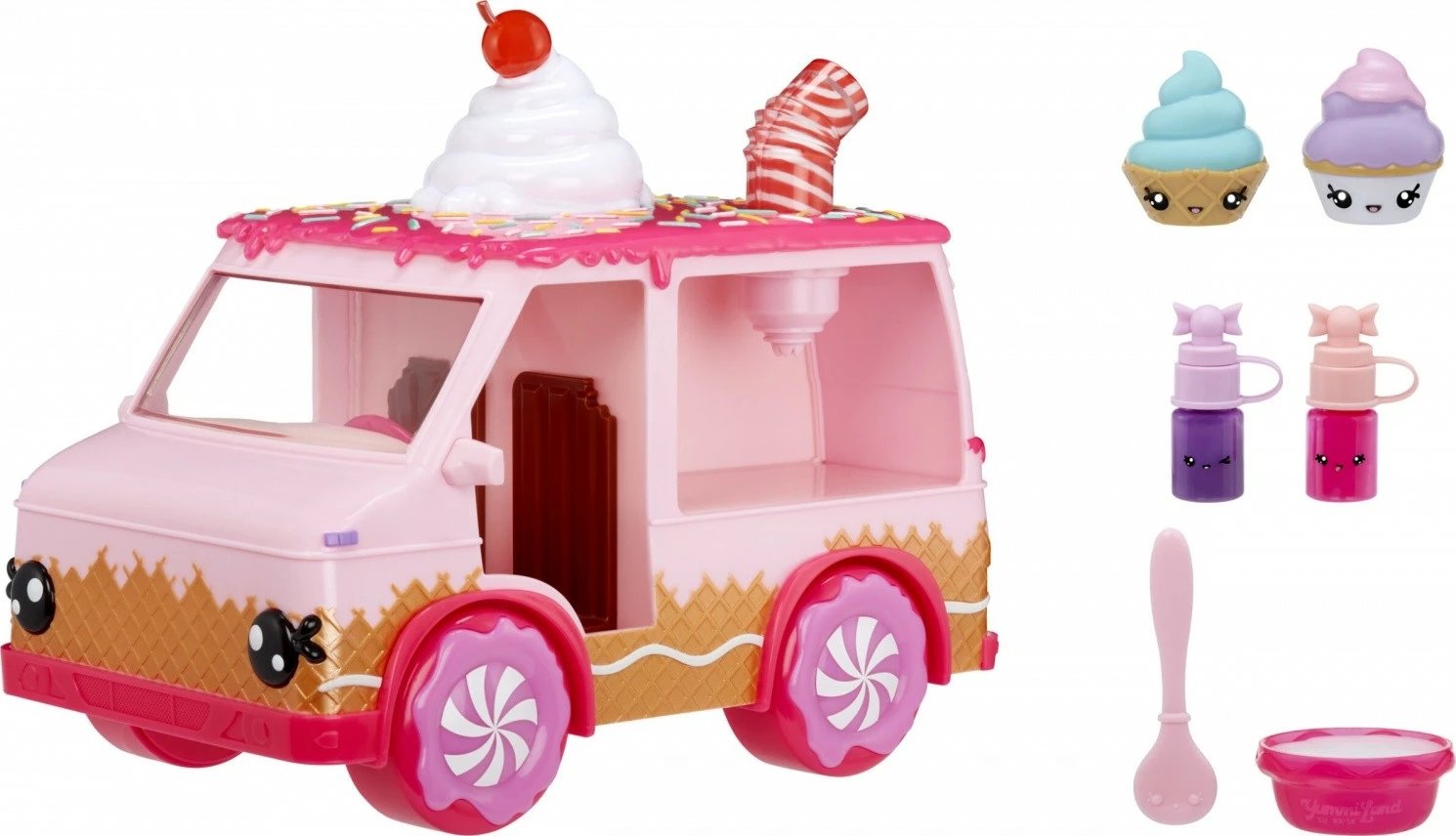 Set lodër Yummiland Lipgloss Truck, MGA, shumëngjyrësh