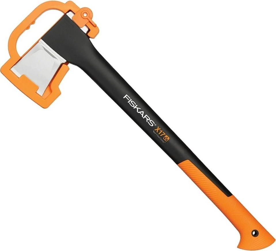 Sëpatë Fiskars X17-M, 600 mm, 1.55 kg, Portokalli