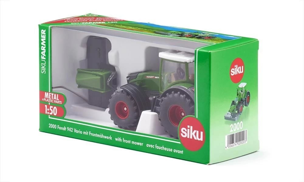 Model traktor Siku Fendt 942 Vario, plastikë, 1:50, Ngjyrë e zezë