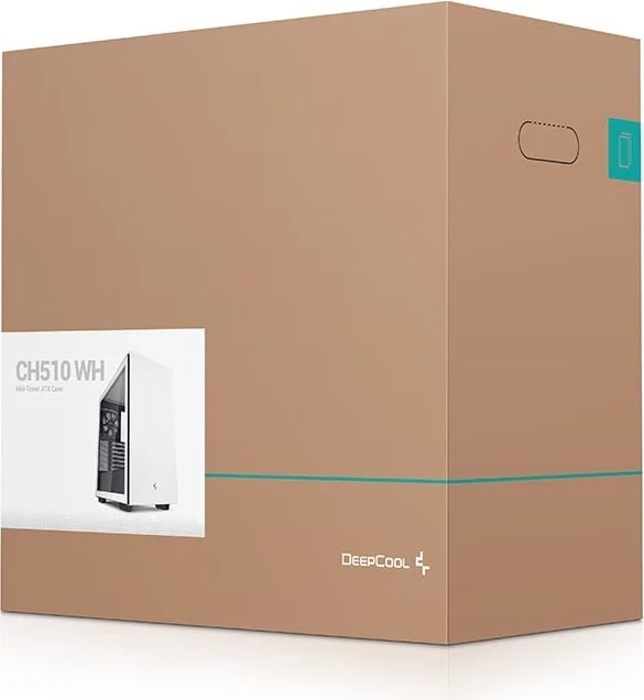 Kasë Kompjuteri DEEPCOOL CH510 Midi Tower e Bardhë Kasë Kompjuteri DEEPCOOL CH510 Midi Tower e Bardhë
