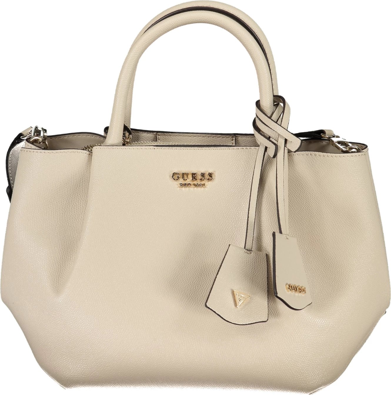 Çantë femra GUESS JEANS AMORETTE, bezhe