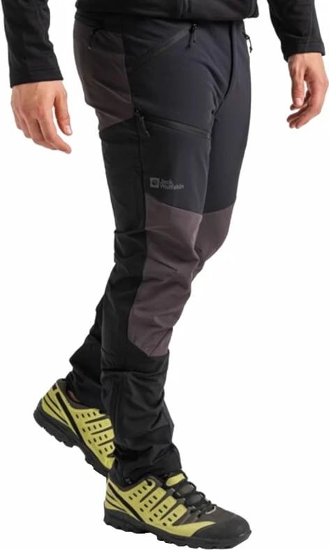 Pantallona Jack Wolfskin për meshkuj, të zeza
