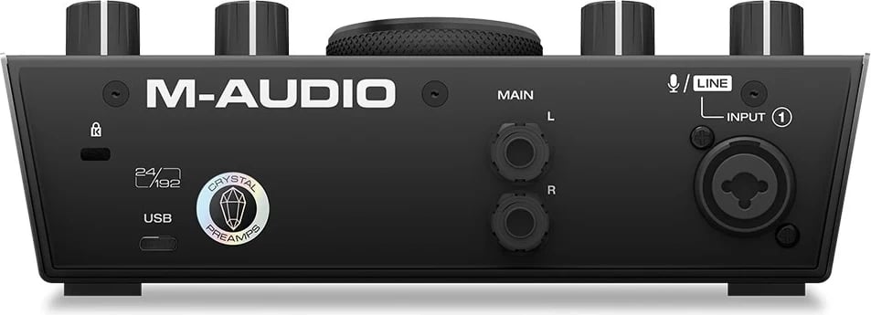 Interfejsi i regjistrimit M-AUDIO AIR 192|4 Vocal Studio Pro, i zi