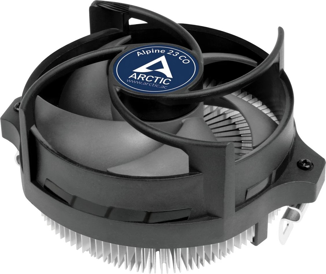 Ftohës procesori ARCTIC Alpine 23 CO, 9 cm, 200-2700 RPM, Alumini, E zezë