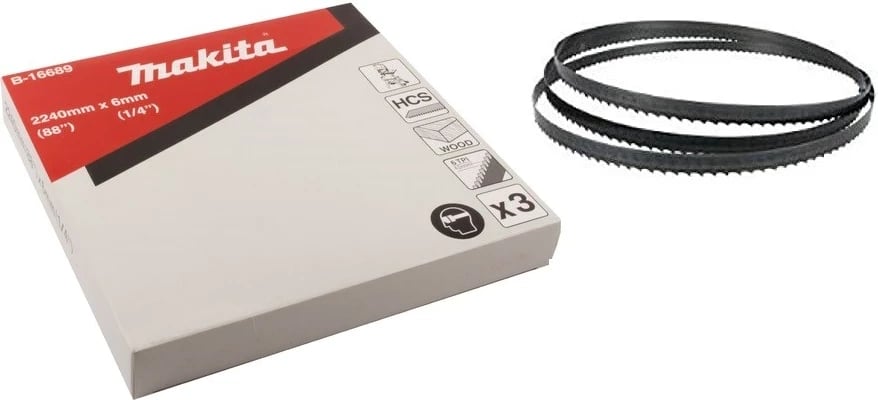 Teh sharrë Makita B-16689, 2240 mm, 6 mm, 3 copë