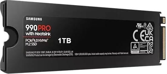 Disk SSD Samsung 990 Pro Heatsink, 1TB