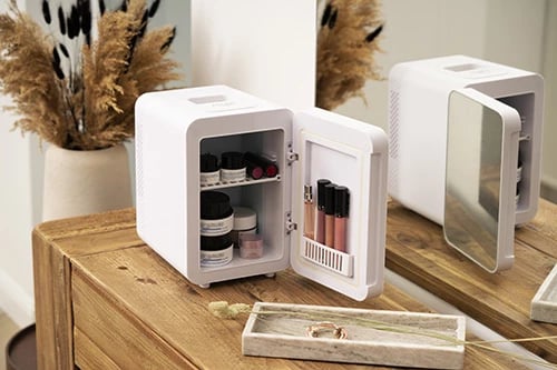 Mini frigorifer, Adler, AD 8085, 4L, ftohje dhe ngrohje, pasqyrë, për shtëpi dhe veturë