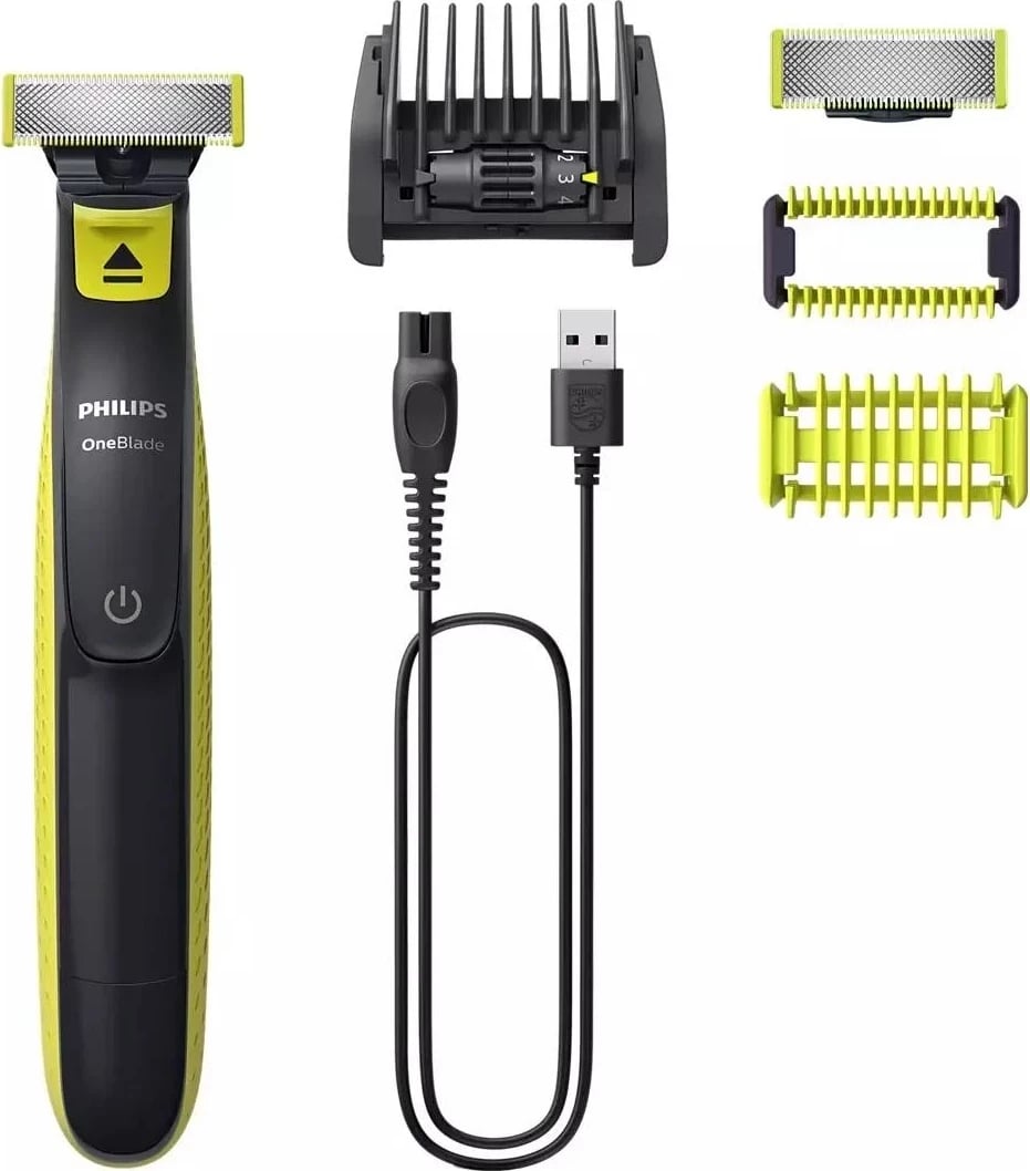 Trimer Philips OneBlade QP2824/20, i zi dhe lime