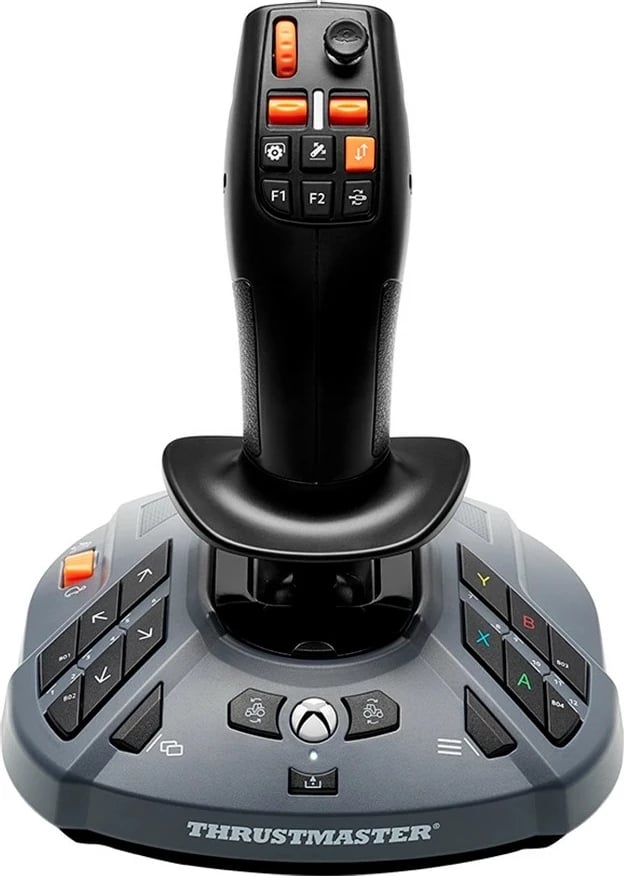 Joystick Thrustmaster SimTask FarmStick X, me kabllo, USB Type-C, i zi