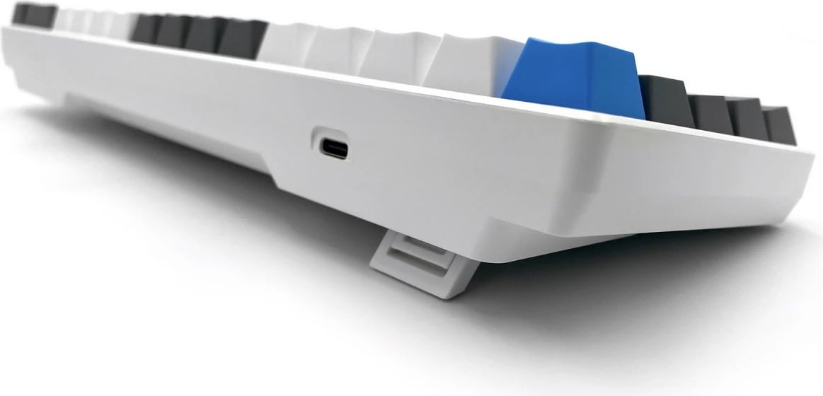 Tastierë mekanike gaming, Media-Tech, Red Core MX60 MT1259, 60% USB-C me kabëll, ndriçim LED RGB, 68 taste, e zezë/blu/e bardhë