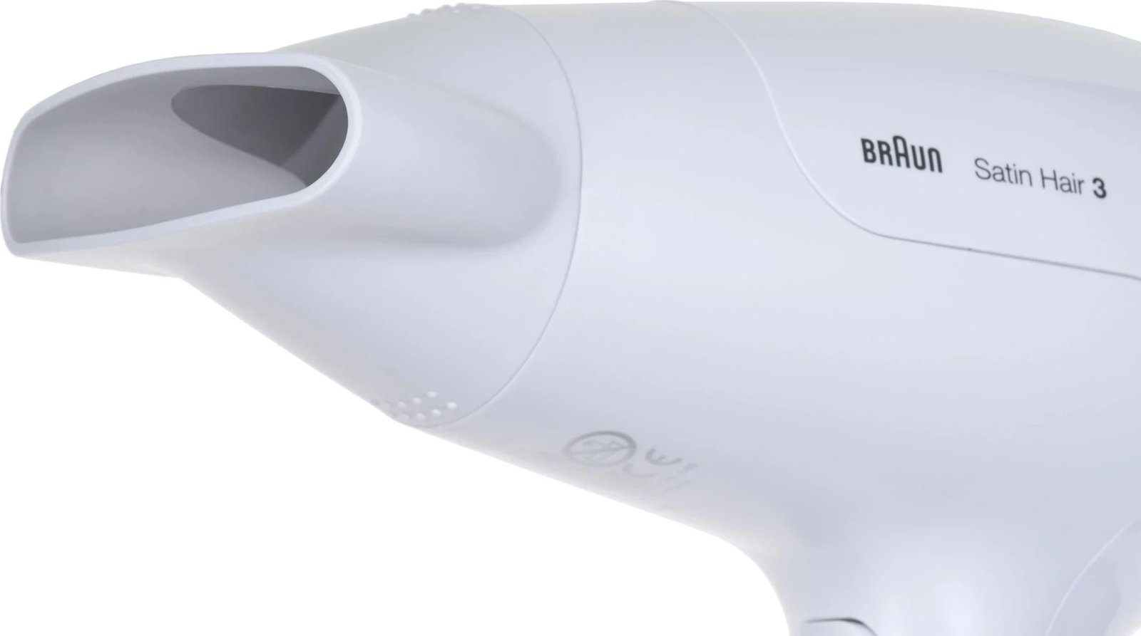 Tharëse flokësh Braun Satin Hair 3 HD380, 2000 W, Bardhë Tharëse flokësh Braun Satin Hair 3 HD380, 2000 W, Bardhë
