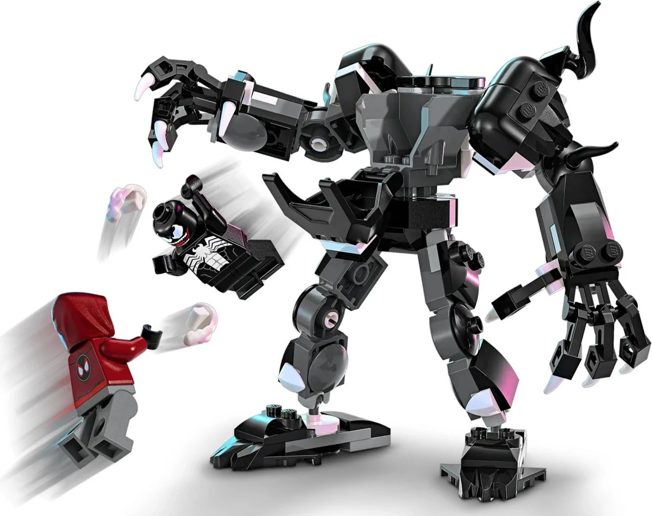 Set Lego Marvel 76276 Venom Mech Armor vs Miles Morales