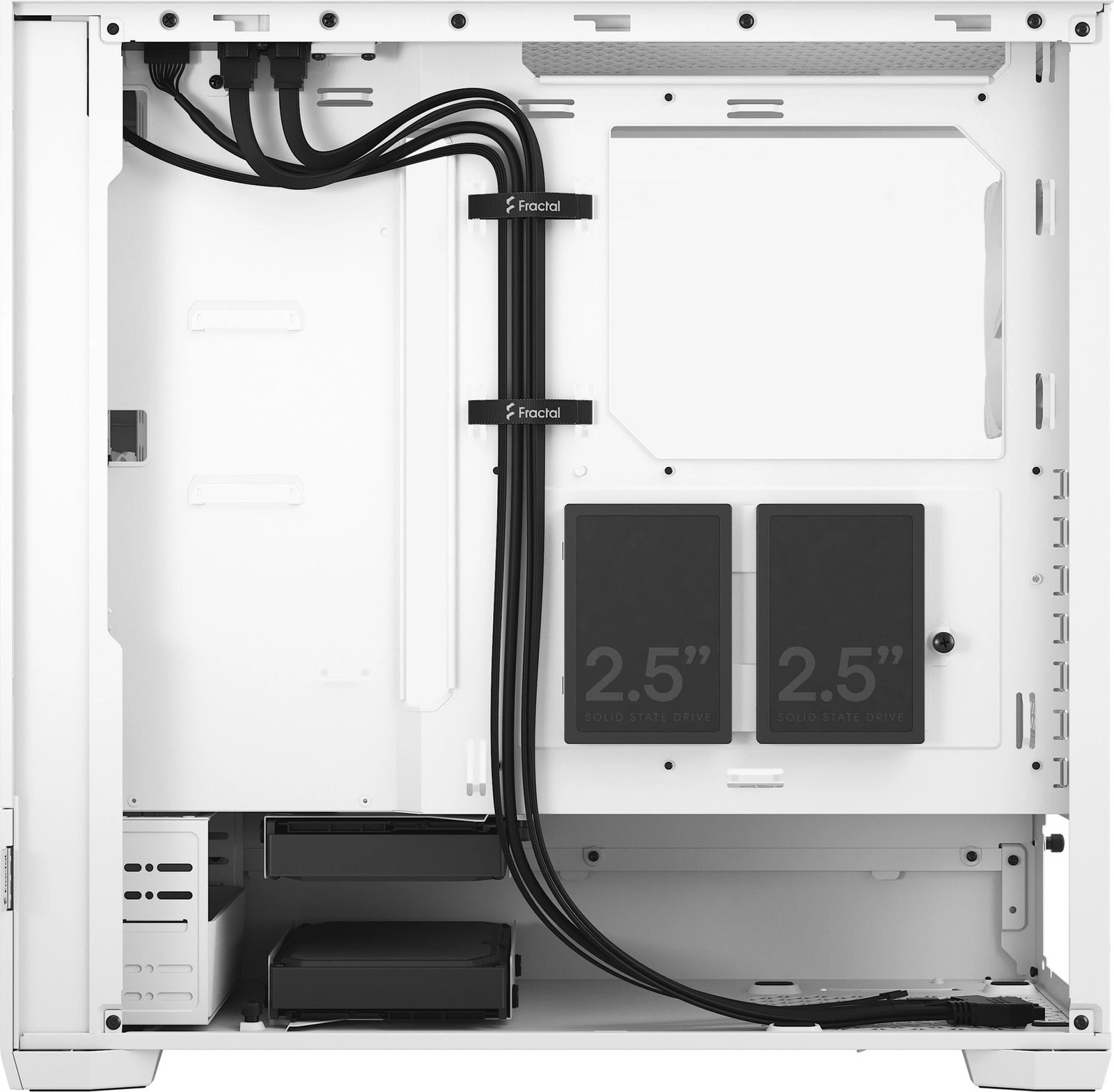 Kasë Fractal Design Pop Air, Tower, ATX, micro ATX, Mini-ITX, bardhë
