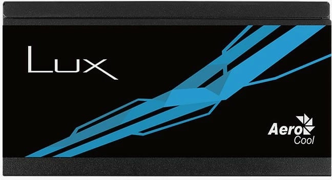 Kasë AeroCool LUX 650W, 80 PLUS Bronze, ATX, e zezë