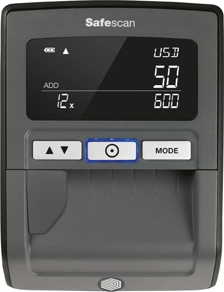 Detektor bankënotash SAFESCAN 185-S, LCD, i zi