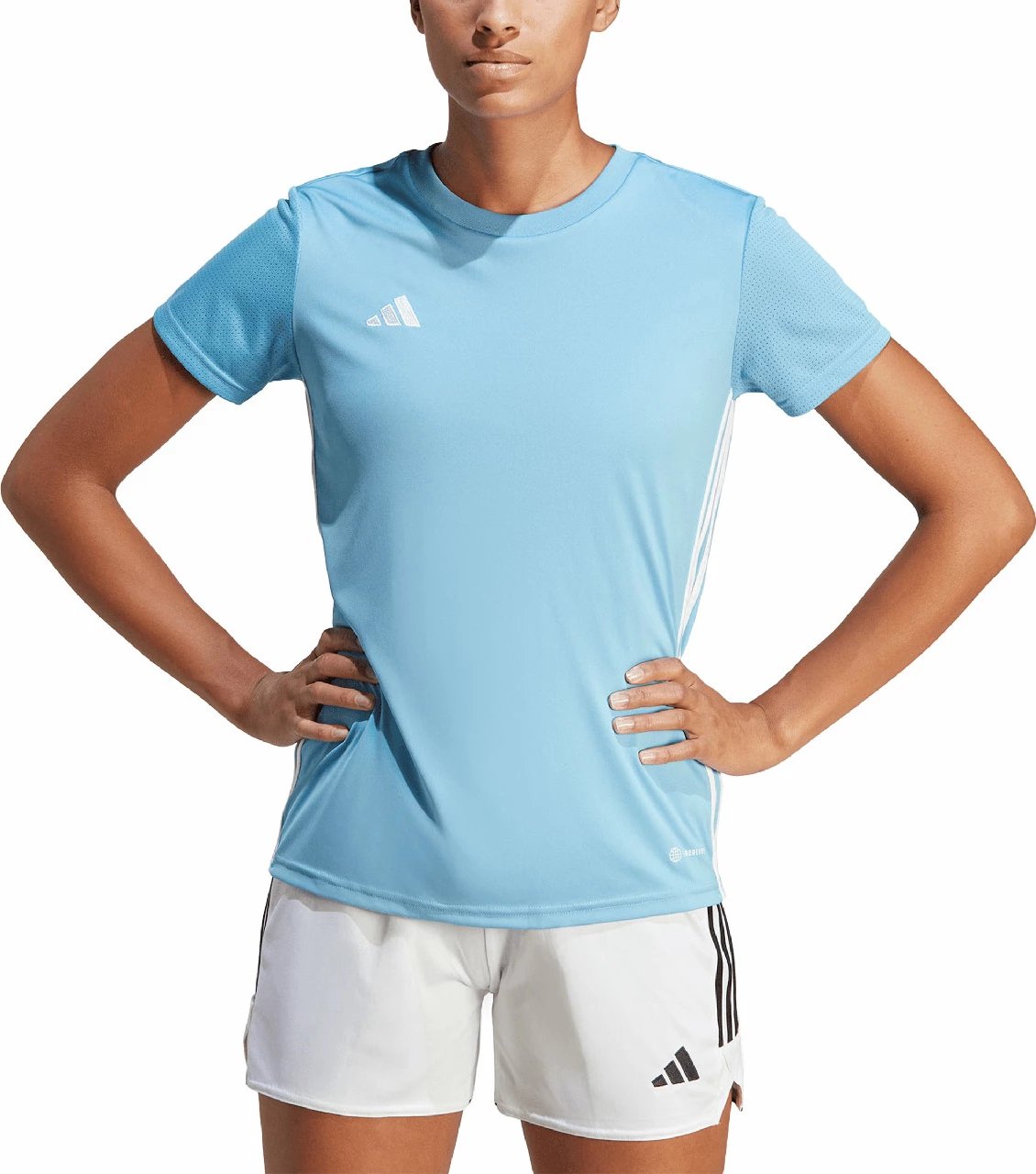 Maicë futbolli për femra adidas, e kaltërt