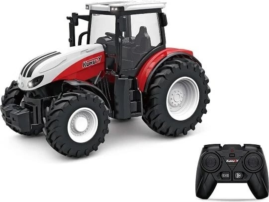 Traktor lodër me telekomandë, No name, 6601 08236, Kuq dhe Bardhë