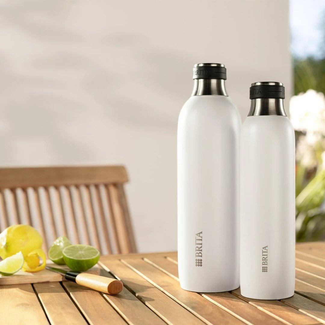 Shishe karbonizimi BRITA 1046735, Inoks