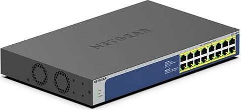Switch NETGEAR GS516PP, Gigabit Ethernet, PoE, Rack mounting
