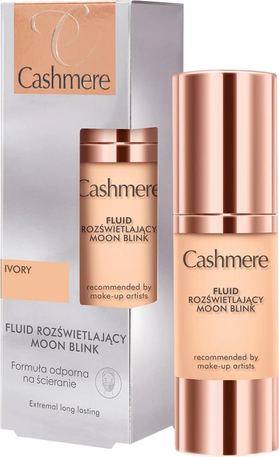 Fondatinë ndriçuese për femra Cashmere Illuminated Make-Up Illuminating Fluid Ivory 30ml