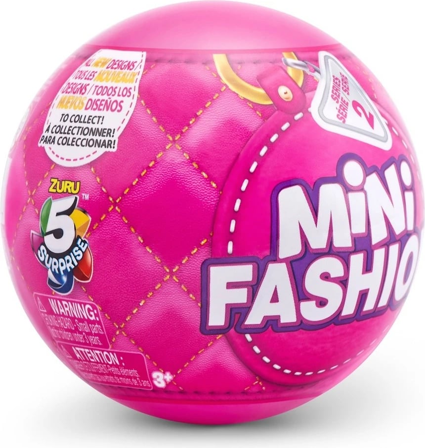 Set figurina Mini Brands Mini Fashion, ZURU 5 Surprise, 36 copë, plastikë Set figurina Mini Brands Mini Fashion, ZURU 5 Surprise, 36 copë, plastikë