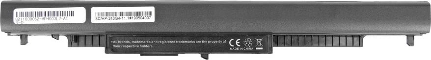 Bateri laptop Mitsu për HP 240 G4/255 G4, 2200 mAh, 11.1V, 6 qeliza, e zezë