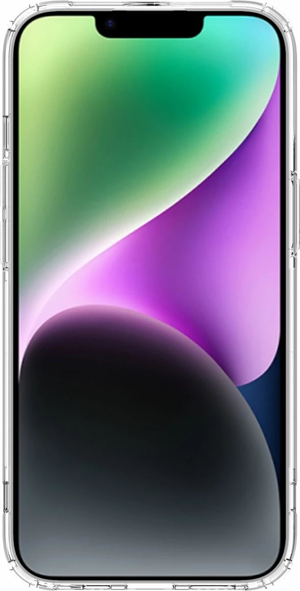Mbështjellës Nillkin Nature Pro për iPhone 14 Plus, MagSafe, transparent, bardhë