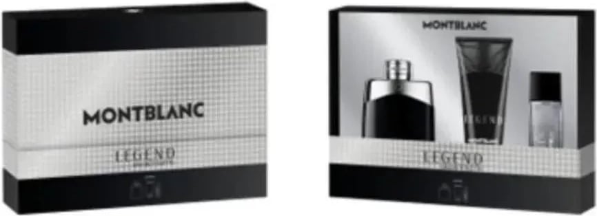 Set Eau de Toilette për meshkuj Montblanc Legend, 100ml + 15ml + Shower Gel
