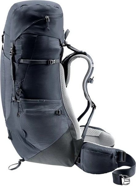 Çantë shpine Deuter Aircontact Lite 45+10 SL për hiking, për femra, E zezë