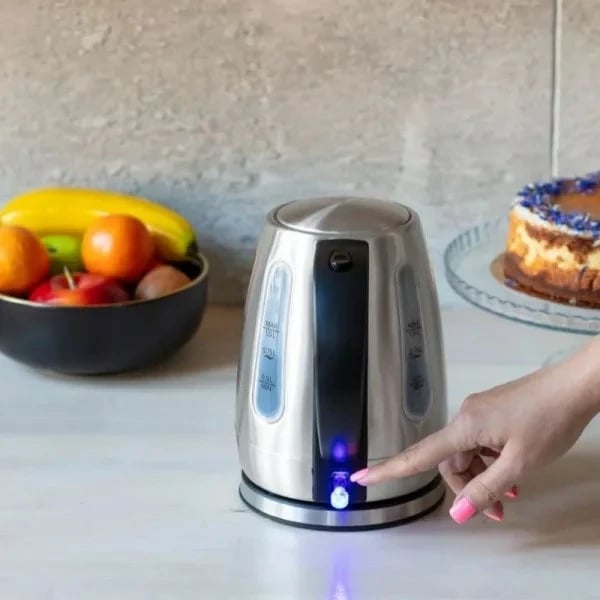 Ibrik elektrik MPM MCZ-118, 1 L, 1630 W, çelik inox