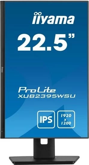 Monitor iiyama ProLite XUB2395WSU-B5, 22.5'', IPS, WXGA, 75Hz, e zezë