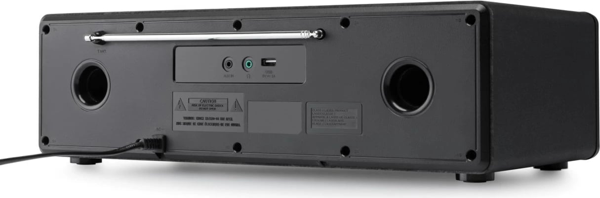 Mini tower audio JVC RD-E984B, Bluetooth 5.2, MP3, USB, TFT, e zezë