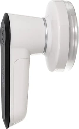 heqës pelete tekstilesh, Adler AD 9615, kokë 5 cm, thika çelik inox, punon me 2x AA, enë mbledhëse e heqshme, bardh e zezë