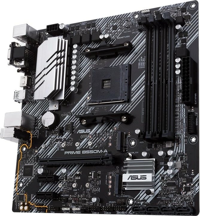 Pllakë amë Asus PRIME B550M-A/CSM, Socket AM4, micro ATX