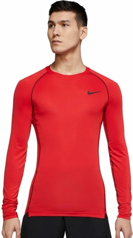 Bluzë termoaktive për meshkuj Nike Compression, e kuqe