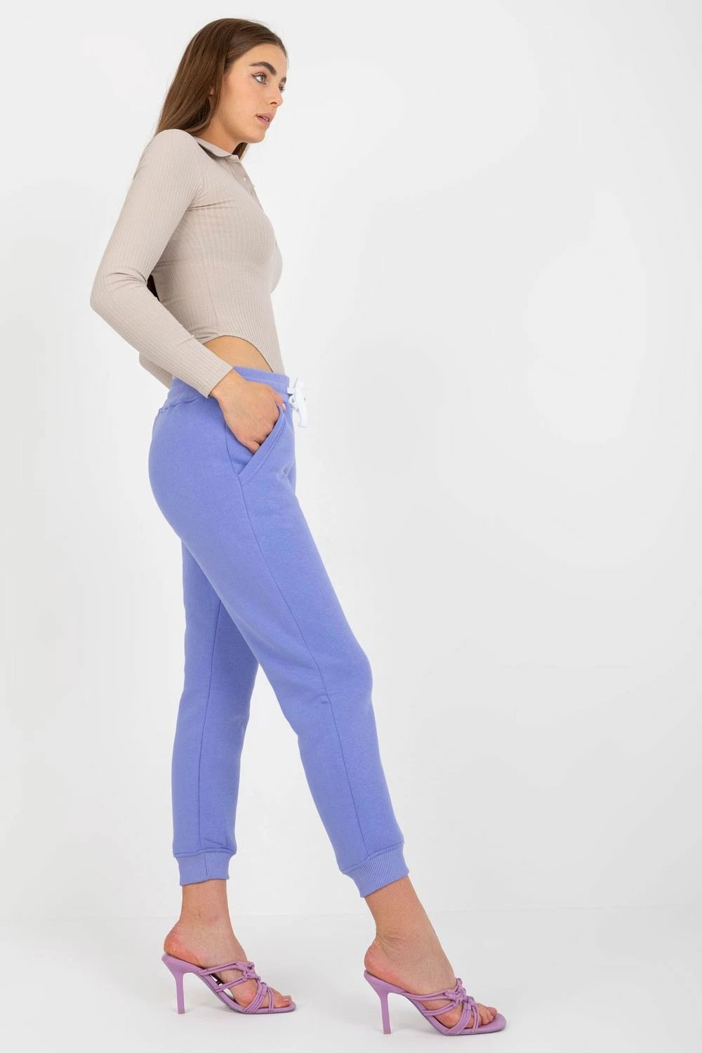 Pantallona sportive Fancy 172546, vjollcë