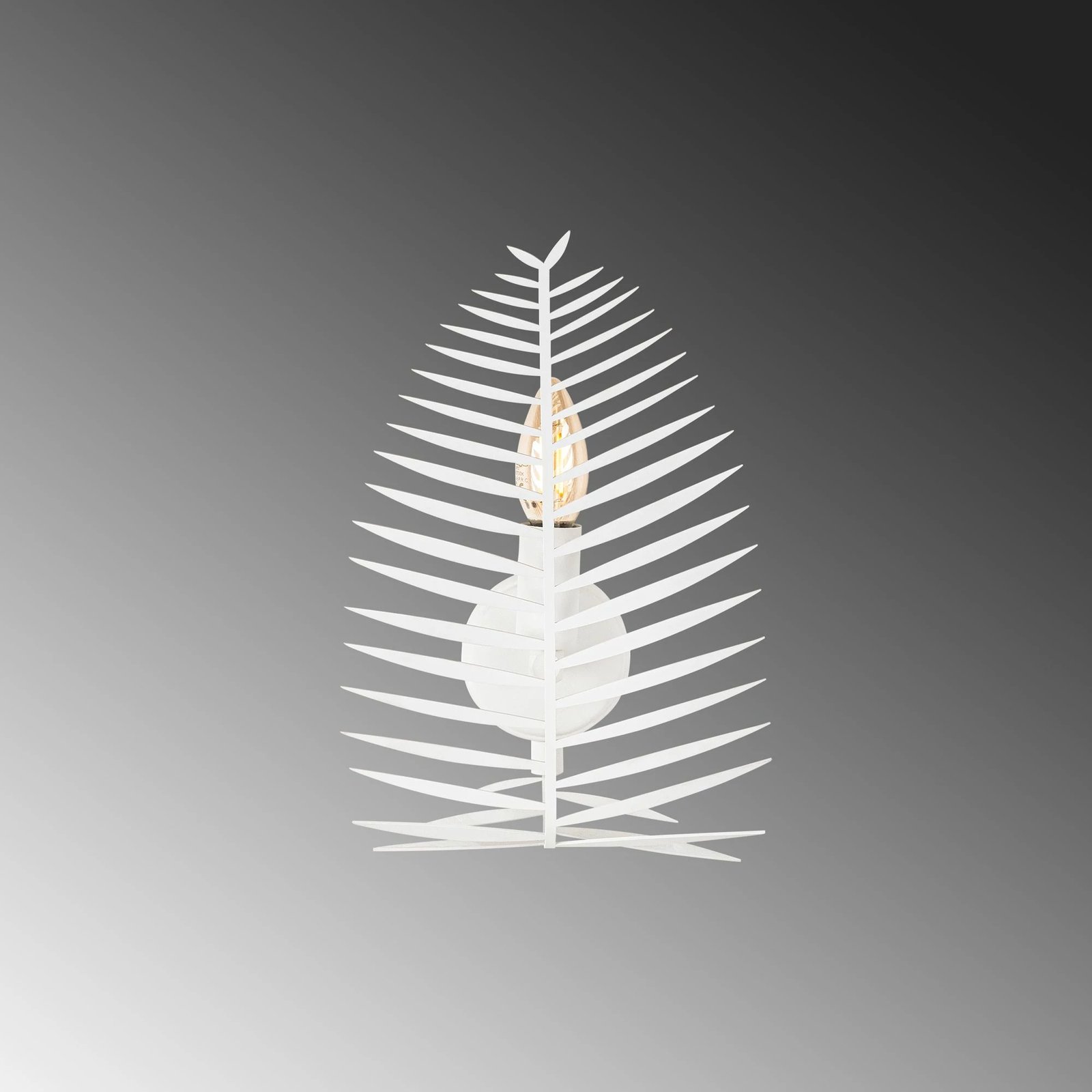 Llambë muri Opviq, Leaf - 15323, ngjyrë e bardhë