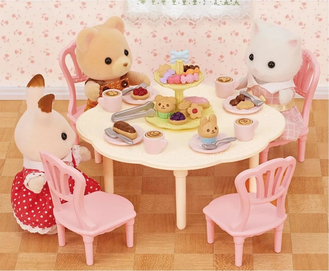 Set lodrash Sylvanian Families Sweets Party, EPOCH, 05742, shumëngjyrësh