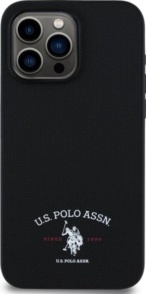 Mbështjellës U.S. Polo Assn. USHCP15XPARK për iPhone 15 Pro Max 6.7", i zi