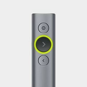 Telekomandë prezantimi Logitech Spotlight, Bluetooth/RF, USB, 30 m, Gri