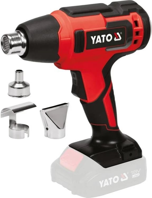 Pistoletë nxehtësie Yato YT-82285, 18 V, e kuqe