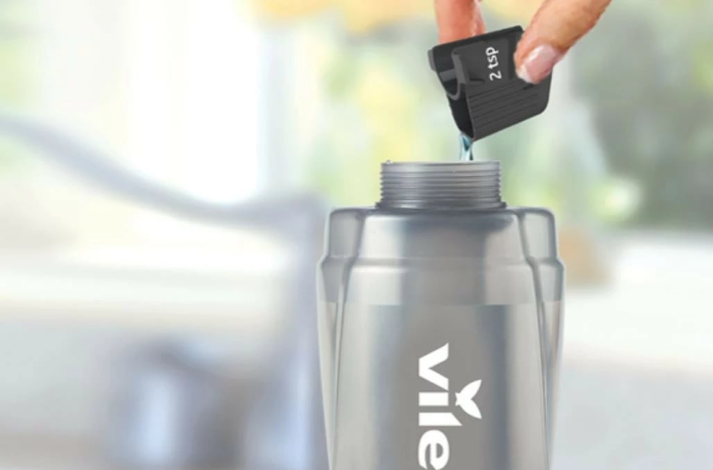 Mop Vileda 1-2 Spray MAX Box, me rezervuar 750 ml, i kuq