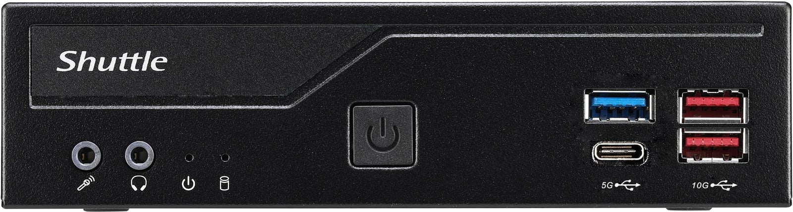 Mini PC Shuttle DH670V2, Intel H670, 1.35L, 2x HDMI, 2x DP, 2x 2.5G LAN, 2x COM, 8x USB, VESA, i zi