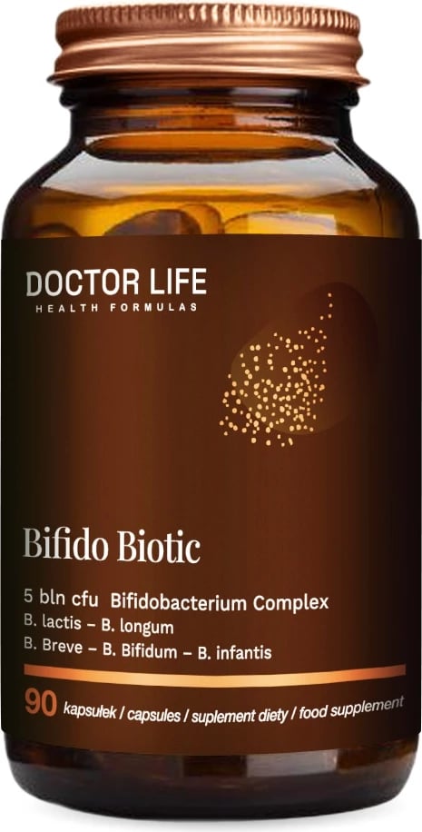 Suplement ushqimor Doctor Life Bifido Biotic 90 kapsula