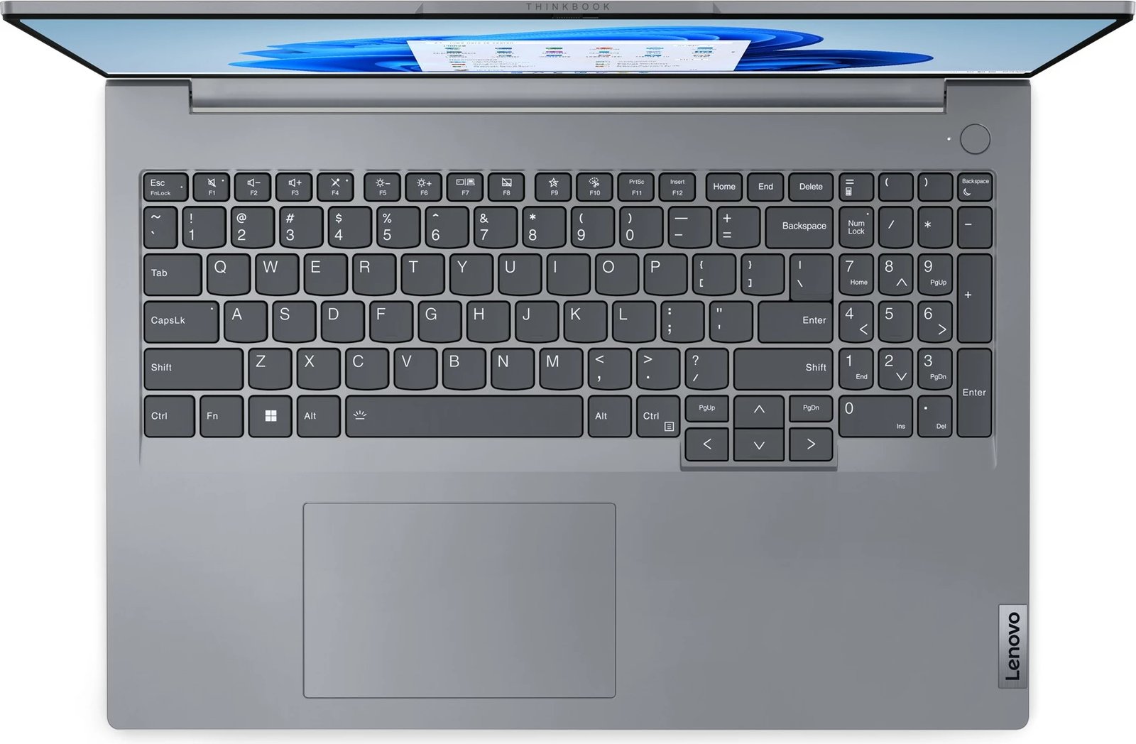 Laptop Lenovo ThinkBook 16, Intel Core i5, 16 GB RAM, 512 GB SSD, Arctic Grey