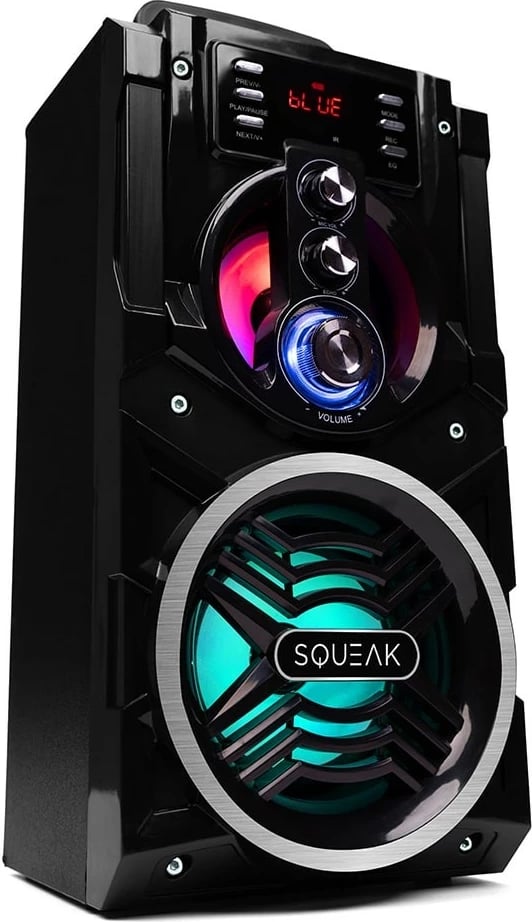 Altoparlant portativ Bluetooth SQUEAK SQ1000 Beatboxer me karaoke, 20W, i zi