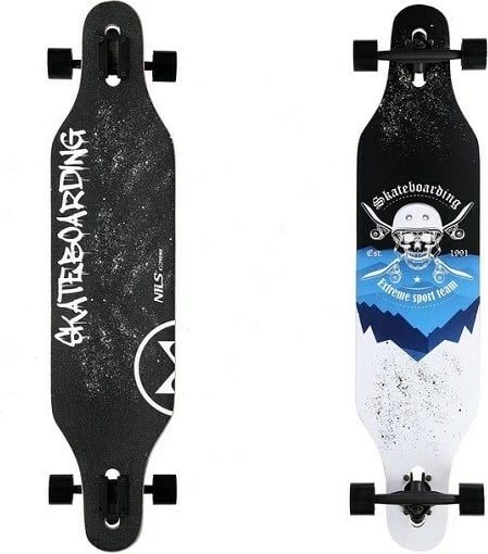 Longboard NILS eXtreme Skull, Dru