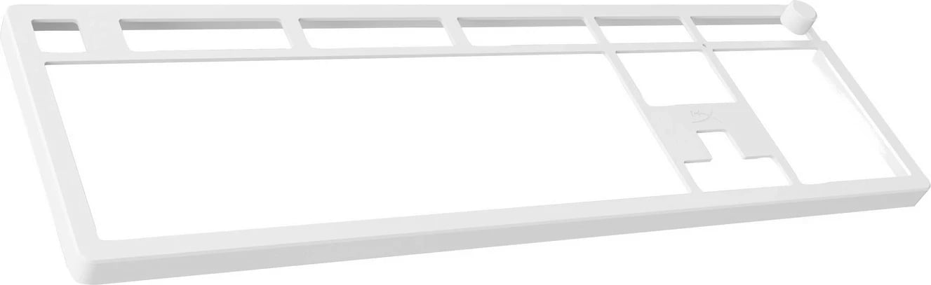 Top plate HyperX Alloy Rise, alumin, bardhë