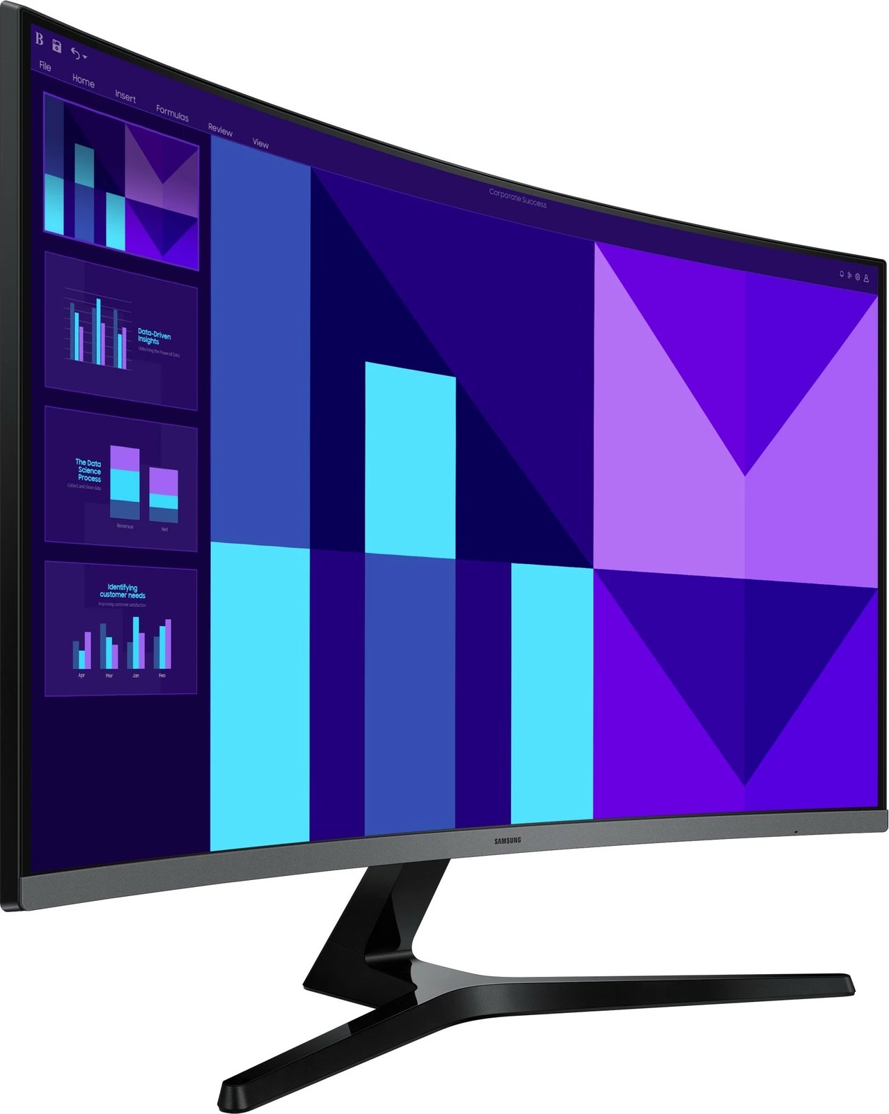 Monitor i lakuar Samsung S32D396GAU 32 inç Full HD, 100Hz, altoparlant, i zi